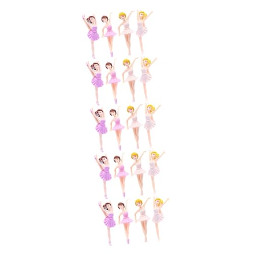 Abaodam 5 Sätze Ballerina-mädchen-ornamente Ballett Tortenaufsatz Ein Kuchendeckel Gefälscht Neon Bastelset Dekoration Gymnastik-cupcake-topper Dessert-ornament Pvc 4 Stück * 5 Abaodam 5 Sätze Ballerina-mädchen-ornamente Ballett Tortenaufsatz Ein Kuchendeckel Gefälscht Neon Bastelset Dekoration Gymnastik-cupcake-topper Dessert-ornament Pvc 4 Stück * 5 von Abaodam