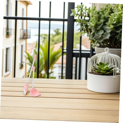 Abaodam 5 Sätze Besen und Kehrschaufel Set Miniatur Besen Ornament aus Leichtem Material Ergonomisch für Puppen Sicher für Kreative Puppenhaus Reinigungszubehör für Rollenspiele und Abaodam 5 Sätze Besen und Kehrschaufel Set Miniatur Besen Ornament aus Leichtem Material Ergonomisch für Puppen Sicher für Kreative Puppenhaus Reinigungszubehör für Rollenspiele und von Abaodam