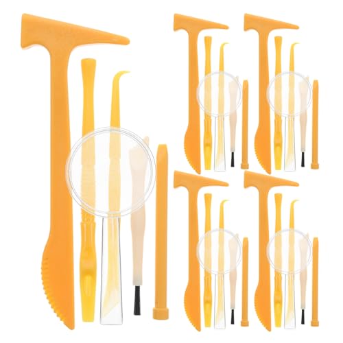 Abaodam 5 Sätze Graben Werkzeuge Werkzeugkasten Zubehör Kleiner Kühlerschlüssel Kleinkindspielzeug Greiferpalette Tragbares Ortungsgerät Mini-statuen PVC Orange Abaodam 5 Sätze Graben Werkzeuge Werkzeugkasten Zubehör Kleiner Kühlerschlüssel Kleinkindspielzeug Greiferpalette Tragbares Ortungsgerät Mini-statuen PVC Orange von Abaodam