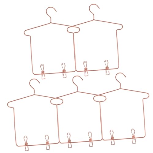 Abaodam 5 Sätze Puppenaufhänger Puppenhausfiguren Zubehör für Babypuppen kleiderbügel für puppenkleidung puppenkleiderbügel kleiderständer Miniaturhalter Kleiderbügel für Puppenhosen Eisen Abaodam 5 Sätze Puppenaufhänger Puppenhausfiguren Zubehör für Babypuppen kleiderbügel für puppenkleidung puppenkleiderbügel kleiderständer Miniaturhalter Kleiderbügel für Puppenhosen Eisen von Abaodam