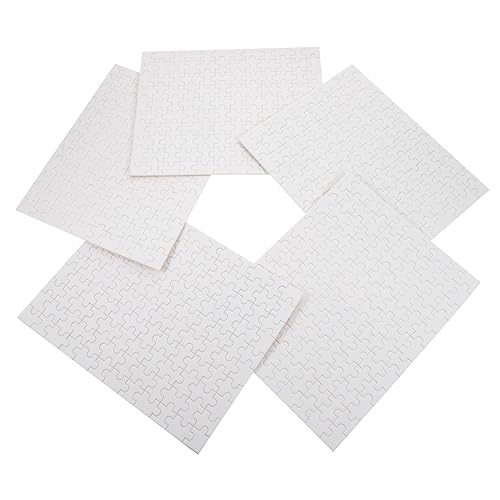 Abaodam 5 Satz Leeres Sublimations Puzzle Teiliges Blanko Puzzle für DIY Kunst für Partys Geburtstage und Kreative Bastelprojekte Abaodam 5 Satz Leeres Sublimations Puzzle Teiliges Blanko Puzzle für DIY Kunst für Partys Geburtstage und Kreative Bastelprojekte von Abaodam
