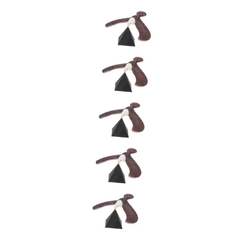 Abaodam 5 Sets Brain Game Balance Eagle Ornamente Tabletop Decor Balance Bird Dekoration Kunststoff Balance Bird Balance Eagle Modell Balance Eagle Für Zuhause Tabletop Balance Bird von Abaodam