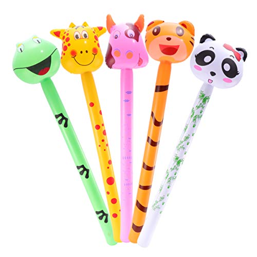 Abaodam 5 Stück Aufblasbare Tier Schlauchboote Für Ornamente Für Ballonstäbe Kinderspielzeug Aufblasbares Ballonspielzeug Grün Abaodam 5 Stück Aufblasbare Tier Schlauchboote Für Ornamente Für Ballonstäbe Kinderspielzeug Aufblasbares Ballonspielzeug Grün von Abaodam