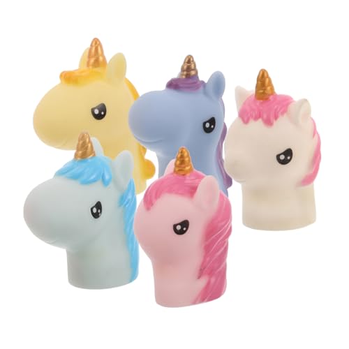 Abaodam 5 Stück Einhorn Handpuppe Fingerpuppen Tiere Mini-Fingerpuppen seltsam die Puppenfirma kleine Spielsachen Kinderkrallenmaschine Einhorn-Party-Taschen Hai- Zoo Tiere Vinyl Abaodam 5 Stück Einhorn Handpuppe Fingerpuppen Tiere Mini-Fingerpuppen seltsam die Puppenfirma kleine Spielsachen Kinderkrallenmaschine Einhorn-Party-Taschen Hai- Zoo Tiere Vinyl von Abaodam
