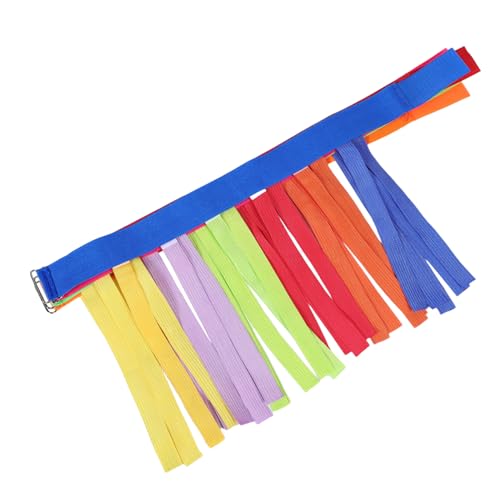 Abaodam 5 Stück Fang Spielgürtel für Motorik und Sozialspielzeug für Kindergarten für Partys und Spielplätze Bunte Gürtel für Freizeit Abaodam 5 Stück Fang Spielgürtel für Motorik und Sozialspielzeug für Kindergarten für Partys und Spielplätze Bunte Gürtel für Freizeit von Abaodam