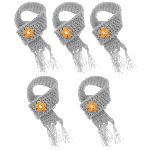 Abaodam 5 Stück Gestrickter Kleiner Schal aus Wolle Puppenkleidung und Accessoires Schals für Frauen Puppenhaus Wool Scarf mini schal DIY Mini-Schal Kawaii Puppenschal Garn Grey Abaodam 5 Stück Gestrickter Kleiner Schal aus Wolle Puppenkleidung und Accessoires Schals für Frauen Puppenhaus Wool Scarf mini schal DIY Mini-Schal Kawaii Puppenschal Garn Grey von Abaodam