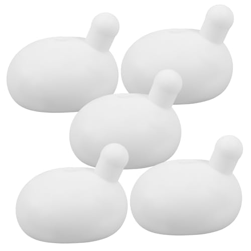 Abaodam 5 Stück Große Weiße Squeeze Doll Innenteile aus Elastischem TPR Weiche Blasenfüllung für DIY Dekompressionsspielzeug Bastelzubehör für Stressabbauende Quetschpuppen Abaodam 5 Stück Große Weiße Squeeze Doll Innenteile aus Elastischem TPR Weiche Blasenfüllung für DIY Dekompressionsspielzeug Bastelzubehör für Stressabbauende Quetschpuppen von Abaodam