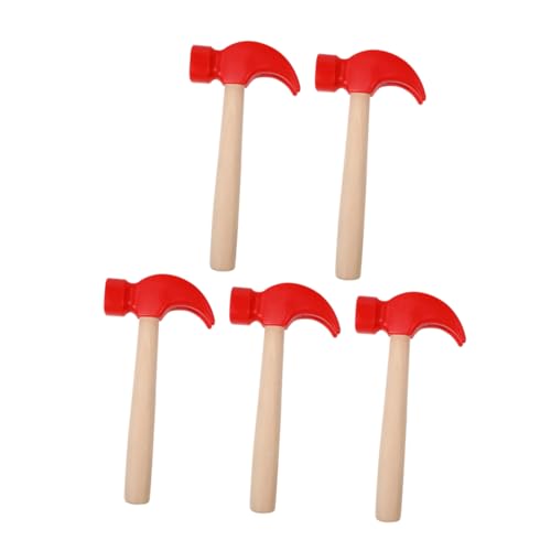 Abaodam 5 Stück Mini-hämmer-Spielzeug Für Jungen Und Mädchen Kleinkinder Holzhammer Feinmotorik-Spielzeug Simulation Hämmerwerkzeuge Für Die Vorschule Abaodam 5 Stück Mini-hämmer-Spielzeug Für Jungen Und Mädchen Kleinkinder Holzhammer Feinmotorik-Spielzeug Simulation Hämmerwerkzeuge Für Die Vorschule von Abaodam
