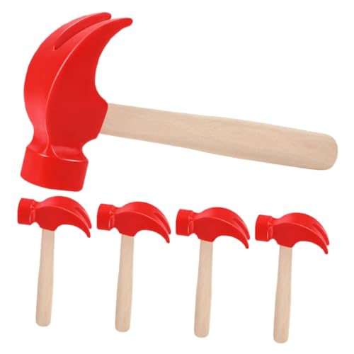 Abaodam 5 Stück Kleines Holzhammer Kleinkindspielzeug Babyspielzeug Simulationshämmer Kleinkindhammer Kinderhämmer Hammerball Kinderbohrspielzeug Kinderhammer Abaodam 5 Stück Kleines Holzhammer Kleinkindspielzeug Babyspielzeug Simulationshämmer Kleinkindhammer Kinderhämmer Hammerball Kinderbohrspielzeug Kinderhammer von Abaodam