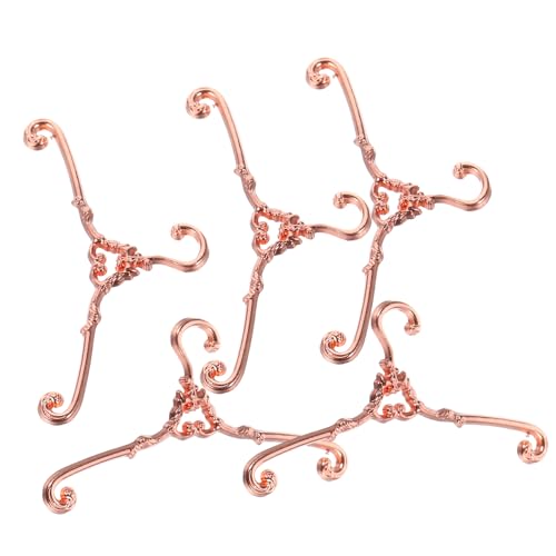 Abaodam 5 Stück Mini Kleiderbügel Für Mädchen Windeln Und Lätzchen Puppenspielzeug Kleiderständer Kleiderbügel Kleiner Kleiderständer Kleiderständer Kleiderbügel Kleiner von Abaodam