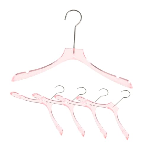 Abaodam 5 Stück Mini Kleiderbügel für Puppen für Puppen Atmungsaktives Design für Schnelle Trocknung Aufbewahrungslösung für Puppenkleidung im Puppenhaus Abaodam 5 Stück Mini Kleiderbügel für Puppen für Puppen Atmungsaktives Design für Schnelle Trocknung Aufbewahrungslösung für Puppenkleidung im Puppenhaus von Abaodam