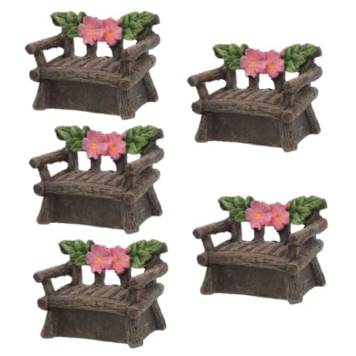 Abaodam 5 Stück Mini-Stuhl Dekoration Miniatur Gartenverzierung Für Winzige Hausmöbel Dollhouse Chair Kleiner Stuhl Mini -Harz -Figuren Mini-zubehör Puppenhaus-gartentischstuhl Kunstharz Abaodam 5 Stück Mini-Stuhl Dekoration Miniatur Gartenverzierung Für Winzige Hausmöbel Dollhouse Chair Kleiner Stuhl Mini -Harz -Figuren Mini-zubehör Puppenhaus-gartentischstuhl Kunstharz von Abaodam