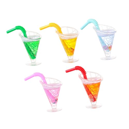 Abaodam 5stücke Miniature Hawaiian Dessert Cups Realistische Miniatur-getränkebecher Für Puppenhaus Bunte Sommer-Dekoration Für Sommerpartys Und Liebhaber Von Miniatur-küchenzubehör Abaodam 5stücke Miniature Hawaiian Dessert Cups Realistische Miniatur-getränkebecher Für Puppenhaus Bunte Sommer-Dekoration Für Sommerpartys Und Liebhaber Von Miniatur-küchenzubehör von Abaodam