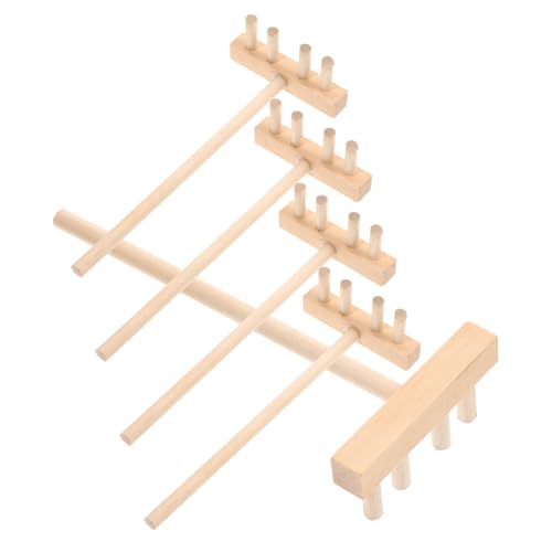 Abaodam 5 Stück Miniatur Holzrechen Teiliges Kreative Tischdekoration für Zen und Sandkästen Langlebige Accessoires für Stressabbau und Meditation Abaodam 5 Stück Miniatur Holzrechen Teiliges Kreative Tischdekoration für Zen und Sandkästen Langlebige Accessoires für Stressabbau und Meditation von Abaodam