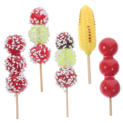 Abaodam 5 Stück Modell eines Grillspießes Mäusespeck Spielzeugnahrung Spieltablett gefälschter Grill für kinderspielzeug Kid Toys Food-Foto-Requisiten Grill Requisiten Abaodam 5 Stück Modell eines Grillspießes Mäusespeck Spielzeugnahrung Spieltablett gefälschter Grill für kinderspielzeug Kid Toys Food-Foto-Requisiten Grill Requisiten von Abaodam