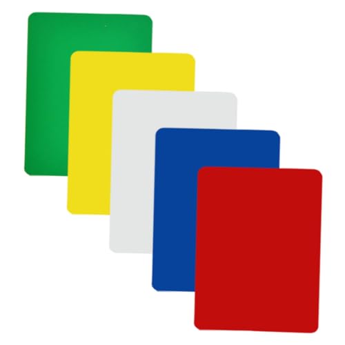 Abaodam 5 Stück Poker-Schnittkarten spielkartenhalter Spielkarten verteiler Pokerspiel Karten Verteilung Poker-Dealing-Tool Poker-Spender Spielzubehör zu Poker-Cut-Karten von Abaodam