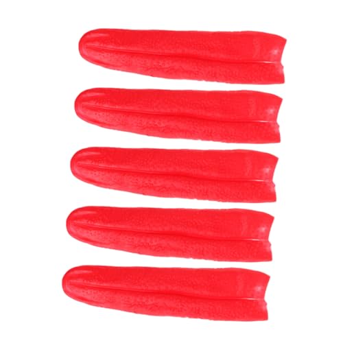 Abaodam 5 Stück Realistische Rote Lange Zungen Requisite Halloween Schaurige Kunstzunge Bühnenrequisite für Cosplay Magiertricks und Halloween Streiche Abaodam 5 Stück Realistische Rote Lange Zungen Requisite Halloween Schaurige Kunstzunge Bühnenrequisite für Cosplay Magiertricks und Halloween Streiche von Abaodam