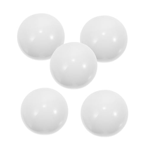 Abaodam 5 Stück Roulette-Perlen zocken zubehör roulett Rad Akzessorien für Roulette Zahlenroulette Party Radperlen für den Haushalt -Perlen-Requisite Acryl Weiß von Abaodam