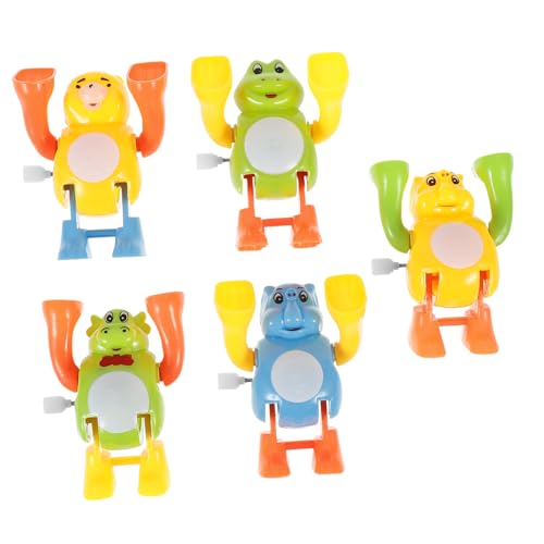 Abaodam 5 Stück Teiliges Aufziehspielzeug Bunte Tierfiguren mit für Lustige Spielzeuge ohne Batterie Kreatives Design Motorik und Aufmerksamkeit Abaodam 5 Stück Teiliges Aufziehspielzeug Bunte Tierfiguren mit für Lustige Spielzeuge ohne Batterie Kreatives Design Motorik und Aufmerksamkeit von Abaodam