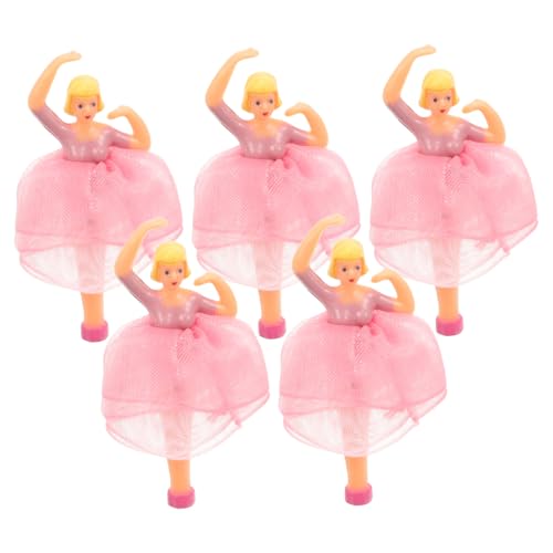 Abaodam 5 Stück Teiliges Balletttänzer Puppen Musikbox Zubehör Handwerkskunst Detaillierte Ballettpuppe Dekoration für Spieluhr Elegante Sammlerfigur Abaodam 5 Stück Teiliges Balletttänzer Puppen Musikbox Zubehör Handwerkskunst Detaillierte Ballettpuppe Dekoration für Spieluhr Elegante Sammlerfigur von Abaodam