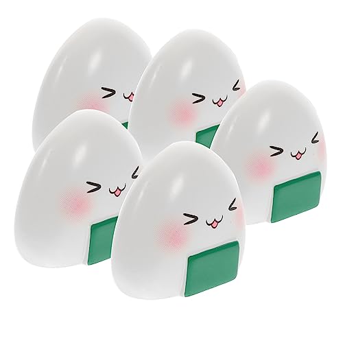 Abaodam 5 Stück Teiliges Cartoon Reisrolle Dekoration aus Langlebigem Resin Niedliches Mini Food Modell Kindgerechtes Zimmerdekor für Schreibtisch und Abaodam 5 Stück Teiliges Cartoon Reisrolle Dekoration aus Langlebigem Resin Niedliches Mini Food Modell Kindgerechtes Zimmerdekor für Schreibtisch und von Abaodam