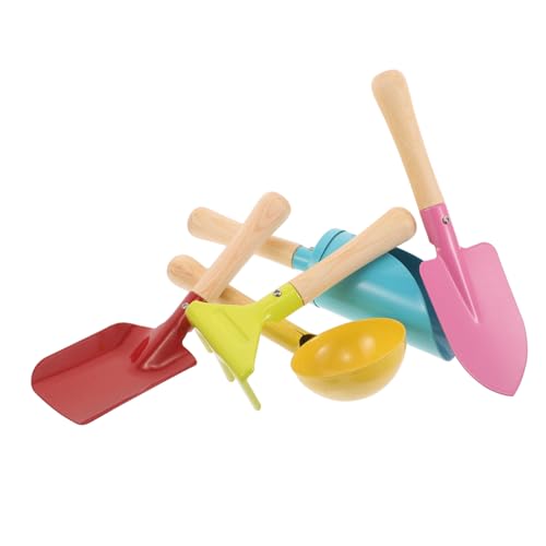 Abaodam 5 Stück Teiliges Gartengeräte Mini Schaufel Harke und Grabwerkzeug Leichtes Sandspielzeug für Outdoor Sommer Spiel und Gartenarbeit für Kleinkinder Abaodam 5 Stück Teiliges Gartengeräte Mini Schaufel Harke und Grabwerkzeug Leichtes Sandspielzeug für Outdoor Sommer Spiel und Gartenarbeit für Kleinkinder von Abaodam
