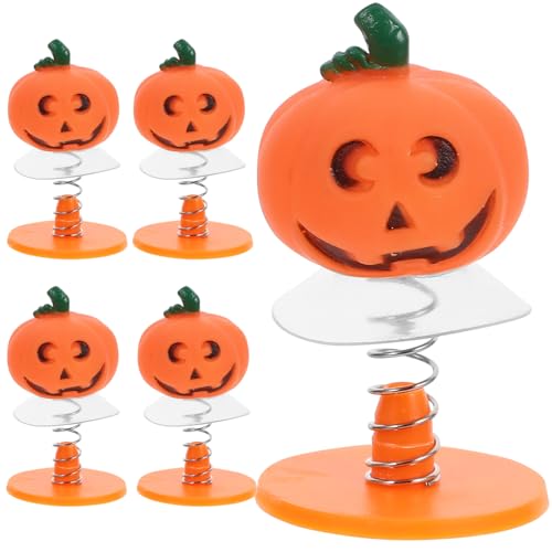 Abaodam 5 Stück Teiliges Halloween Spring Lustige Cartoon Jumping Toys für Party für Halloween Feiern Büro und Desktop Dekoration Abaodam 5 Stück Teiliges Halloween Spring Lustige Cartoon Jumping Toys für Party für Halloween Feiern Büro und Desktop Dekoration von Abaodam