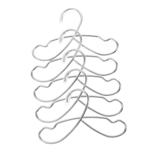 Abaodam 5 Stück Teiliges Mini Metall Kleiderbügel für Puppenkleidung Stabile und Praktische Miniatur Garderobe für Puppenhaus Einfache Aufbewahrung und Präsentation von Puppenkleidern Abaodam 5 Stück Teiliges Mini Metall Kleiderbügel für Puppenkleidung Stabile und Praktische Miniatur Garderobe für Puppenhaus Einfache Aufbewahrung und Präsentation von Puppenkleidern von Abaodam