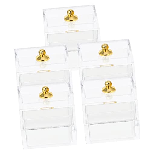 Abaodam 5 Stück Transparente Aufbewahrungsbox Stapelbar Miniaturen Rosa Spielzeugaufbewahrung Mini Mini Sachen Sammlerstücke Puppenspielzeug Korbboxen Würfelaufbewahrung Abaodam 5 Stück Transparente Aufbewahrungsbox Stapelbar Miniaturen Rosa Spielzeugaufbewahrung Mini Mini Sachen Sammlerstücke Puppenspielzeug Korbboxen Würfelaufbewahrung von Abaodam