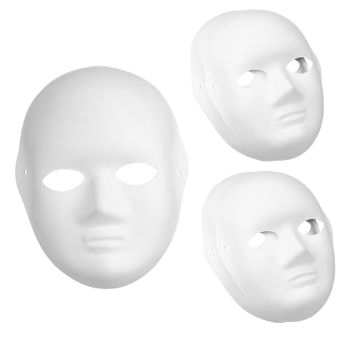Abaodam 5 Stück Zellstoffmaske Augenmaske Geistermaske Unbemalt Maskerade Gasmaske Kostüme Halloween Cosplay Maskerade Kostüm Maske Basteln Blankomaske Fuchsmaske Frauen Abaodam 5 Stück Zellstoffmaske Augenmaske Geistermaske Unbemalt Maskerade Gasmaske Kostüme Halloween Cosplay Maskerade Kostüm Maske Basteln Blankomaske Fuchsmaske Frauen von Abaodam