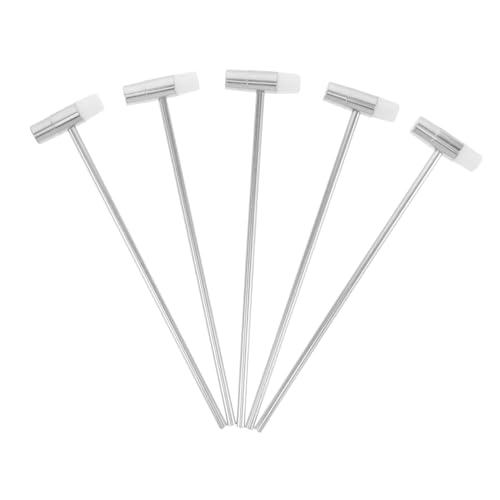 Abaodam 5-teiliges Bausteinhammer-zubehör – Mini-stimmhammer Schmuckhammer Zum Stapeln Von Blöcken Und Basteln Abaodam 5-teiliges Bausteinhammer-zubehör – Mini-stimmhammer Schmuckhammer Zum Stapeln Von Blöcken Und Basteln von Abaodam