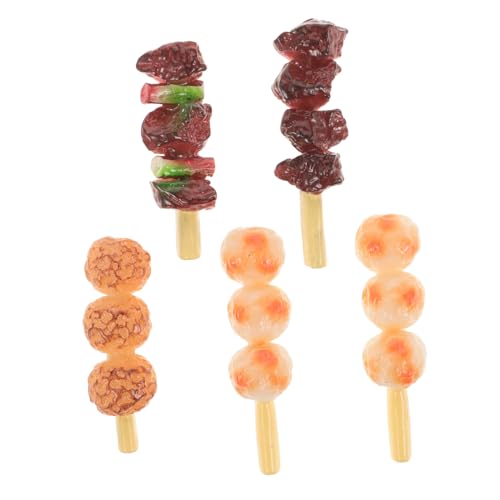 Abaodam Realistische Grillspieße Für Kinder – Spielzeug-grillset Grillspieße Lebensmittelspielzeug Abaodam Realistische Grillspieße Für Kinder – Spielzeug-grillset Grillspieße Lebensmittelspielzeug von Abaodam