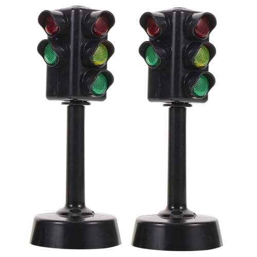 Abaodam 5-teiliges Ampelschild Für Kinder – Interaktives Ampelmodell Für Kinder, Spielzeug-bremslampenmodell Mit Lichtern Und Geräuschen Für Kindergarten- Und von Abaodam