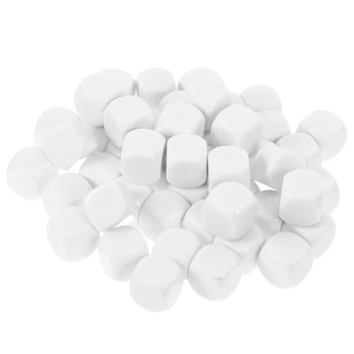 Abaodam 50 Pcs Leere Square - Für DIY -brettspiele Screen -Druck Glatte Oberflächen -acryl -tragbare Für Kreatives Tabletop Gaming 16mm von Abaodam
