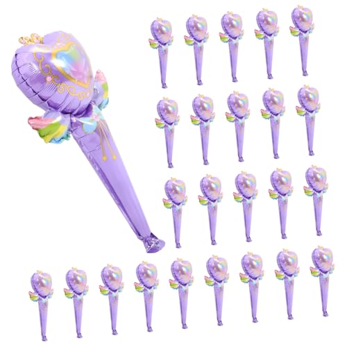 Abaodam 50 Stück Aufblasbarer Feenstab Ballonfüllmaschine Blase Ballon Steht Für Tisch Leichte Luftballons Ballonreifen Elektrische Luftpumpe Für Runde Luftballons Violett Aluminiumfolie Abaodam 50 Stück Aufblasbarer Feenstab Ballonfüllmaschine Blase Ballon Steht Für Tisch Leichte Luftballons Ballonreifen Elektrische Luftpumpe Für Runde Luftballons Violett Aluminiumfolie von Abaodam