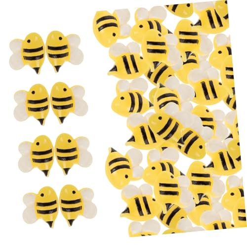 Abaodam 50 Stück Biene Anhänger Bastelzubehör Partygeschenke mit Bienenmotiv -Kuchendekorationen Bienenstock Bienen-Büro- Bienenwabe kleine Hummeln gefälschte Bienen Harz Abaodam 50 Stück Biene Anhänger Bastelzubehör Partygeschenke mit Bienenmotiv -Kuchendekorationen Bienenstock Bienen-Büro- Bienenwabe kleine Hummeln gefälschte Bienen Harz von Abaodam