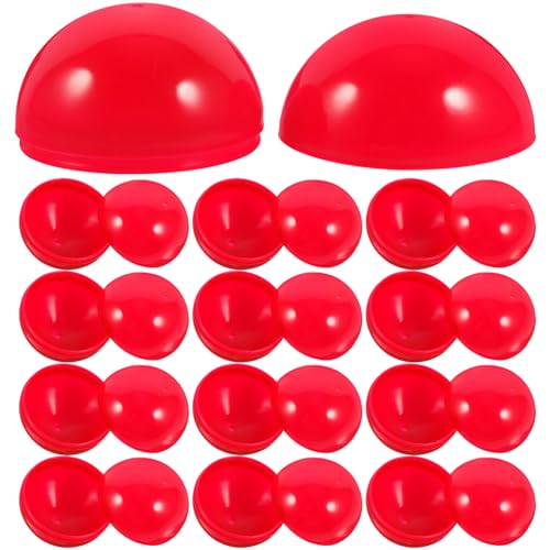 Abaodam 50 Stück Bingo-Kugeln – Aktivitätslotterie Kleine Lustige Bunte Aktivitäts-Hohlkugeln Für Spielpartys Runde 40-Mm-Kapseln Für Verkaufsautomaten von Abaodam