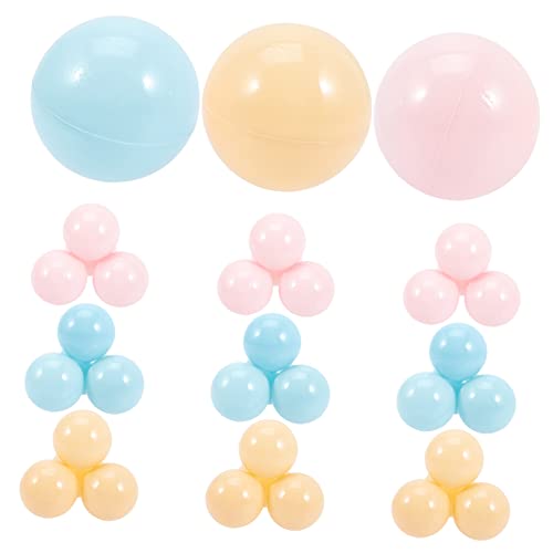 Abaodam 50 Stück Bobo Bälle Mini Kinderspielzeug Bälle Partybälle Requisiten Runde Bälle Runde Bälle Runde Spielbälle Pe Bälle Kreatives Schwimmspielzeug Bällebad Bälle von Abaodam