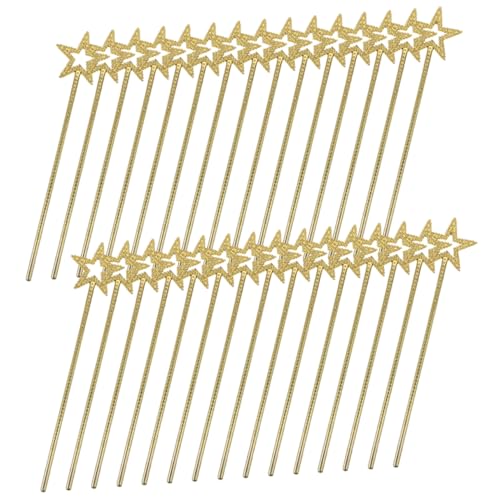 Abaodam 50 Stück Fee Cosplay-Requisite Sternenfee-Stäbchen Feenstab laufstall geburtstagsmitgebsl Festival Fee Zauberstab Requisite Zauberstab Partystäbe Plastik Golden Abaodam 50 Stück Fee Cosplay-Requisite Sternenfee-Stäbchen Feenstab laufstall geburtstagsmitgebsl Festival Fee Zauberstab Requisite Zauberstab Partystäbe Plastik Golden von Abaodam