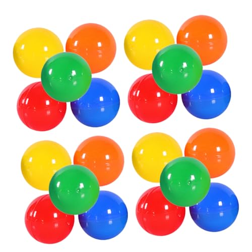 Abaodam 50 Stück Freiwurf tischtennisball kunststoffkugel - Bingo-Spielbälle Automatenbälle befüllbare Weihnachtskugel Partygeschenk Gewinnspielkugeln Plastik Abaodam 50 Stück Freiwurf tischtennisball kunststoffkugel - Bingo-Spielbälle Automatenbälle befüllbare Weihnachtskugel Partygeschenk Gewinnspielkugeln Plastik von Abaodam