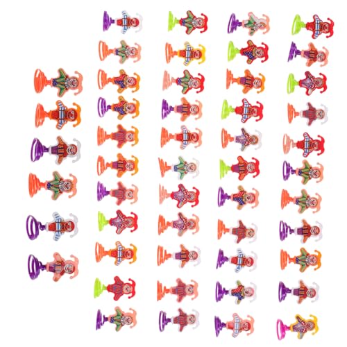 Abaodam 50 Stück Frühlings-Clown- Springendes Springendes Hüpfspielzeug Zappelspielzeug Frühlingsspielzeug Plastik Abaodam 50 Stück Frühlings-Clown- Springendes Springendes Hüpfspielzeug Zappelspielzeug Frühlingsspielzeug Plastik von Abaodam