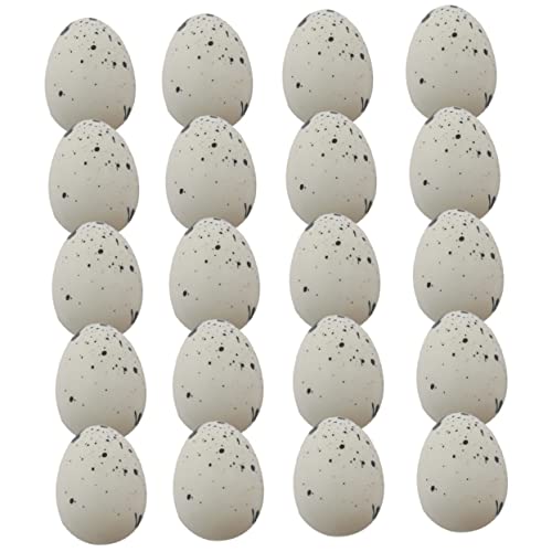 Abaodam 50 Stück Kleine Eier Eierkorb Künstliche Wachteleierkartons Künstliche Eier Künstliche Hühnereier Befüllbare Eier Miniatureier Ostereier Zum Selbermachen Simulationsei Abaodam 50 Stück Kleine Eier Eierkorb Künstliche Wachteleierkartons Künstliche Eier Künstliche Hühnereier Befüllbare Eier Miniatureier Ostereier Zum Selbermachen Simulationsei von Abaodam