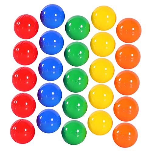 Abaodam 50 Stück Farbrückgabe-Spiel Pong Für Unterhaltung Im Verkaufsautomaten Zu Öffnendes Design Einfach Zu Verwenden Für Partys Und Veranstaltungen von Abaodam