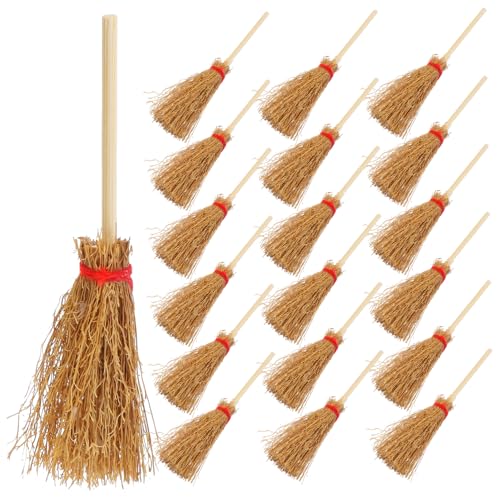 Abaodam 50 Stück Mini Besen Simulationsbesen Dekorbesen Kehrschaufel Miniaturbesen Staubwedel Zum Reinigen Von Eimern Fugenreiniger Mini Strohbesen Outdoor Schwamm Holz Abaodam 50 Stück Mini Besen Simulationsbesen Dekorbesen Kehrschaufel Miniaturbesen Staubwedel Zum Reinigen Von Eimern Fugenreiniger Mini Strohbesen Outdoor Schwamm Holz von Abaodam