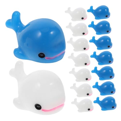 Abaodam 50 Stück Mini Harz Ornamente Süße Meerestierfiguren Für Moosterrarien Miniatur Fischfiguren Für Die Heimdekoration Harzspielzeug Mit Motiven von Abaodam