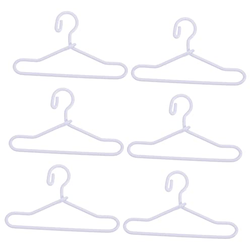 Abaodam 50 Stück Mini-Puppenaufhänger puppenmöbel Puppen Kleidung doll Accessories puppenbügel Kleiderständer Puppen-Outfit Kleiner puppenaufhänger Puppenkleid-Organizer Metall Weiß Abaodam 50 Stück Mini-Puppenaufhänger puppenmöbel Puppen Kleidung doll Accessories puppenbügel Kleiderständer Puppen-Outfit Kleiner puppenaufhänger Puppenkleid-Organizer Metall Weiß von Abaodam