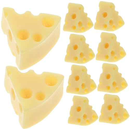 Abaodam 50 Stück Miniatur Käse Modell Realistische Künstliche Käse Replik Vielseitig Verwendbar als DIY Dekoration Puppenhaus Zubehör und Fotografie Requisite Lebensecht Gelb Abaodam 50 Stück Miniatur Käse Modell Realistische Künstliche Käse Replik Vielseitig Verwendbar als DIY Dekoration Puppenhaus Zubehör und Fotografie Requisite Lebensecht Gelb von Abaodam