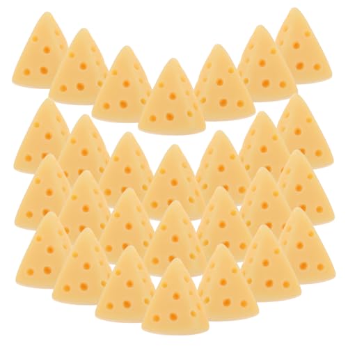 Abaodam 50 Stück Miniatur Käsekuchen Figuren Künstliche Käse Deko für DIY Bastelprojekte Puppenhaus und Party Dekoration Simulierte Desserts für Kreative Gestaltung Abaodam 50 Stück Miniatur Käsekuchen Figuren Künstliche Käse Deko für DIY Bastelprojekte Puppenhaus und Party Dekoration Simulierte Desserts für Kreative Gestaltung von Abaodam