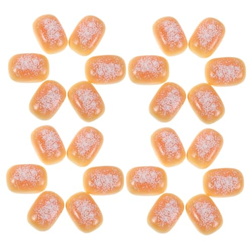 Abaodam 50 Stück Miniatur Kunstharz Brot Dekoration Realistische Kokosnussbrot Nachbildung Handliche Mini Lebensmittel für DIY Bastelprojekte und Küchendekor Abaodam 50 Stück Miniatur Kunstharz Brot Dekoration Realistische Kokosnussbrot Nachbildung Handliche Mini Lebensmittel für DIY Bastelprojekte und Küchendekor von Abaodam