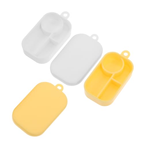 Abaodam 50 Stück Miniatur Lunchbox mit Fächern Lebensmittelbehälter Realistisch Gestaltete Geteilte Mini Essensbox für Puppenhaus Küche DIY Bastelset Kreativität und Koordination Abaodam 50 Stück Miniatur Lunchbox mit Fächern Lebensmittelbehälter Realistisch Gestaltete Geteilte Mini Essensbox für Puppenhaus Küche DIY Bastelset Kreativität und Koordination von Abaodam